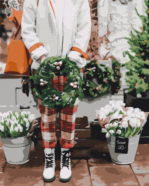 Картина за номерами Brushme Зимові декорації Оксана Воробій 40x50 см (bs53374) Картина за номерами Brushme Зимові декорації Оксана Воробій 40x50 см (bs53374)