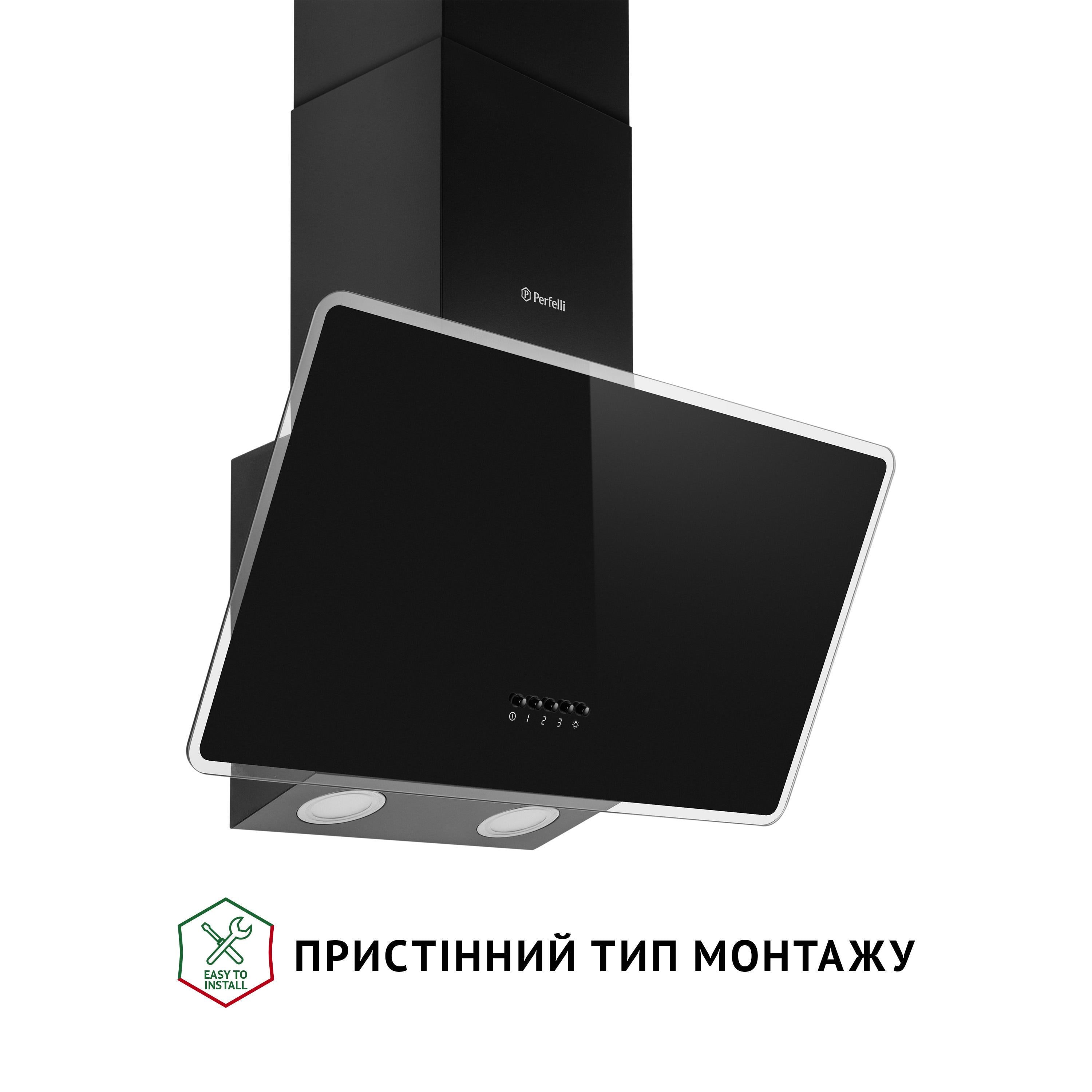 Вытяжка Perfelli VICCO 6HM NERO - фото 2 Вытяжка Perfelli VICCO 6HM NERO - фото 2