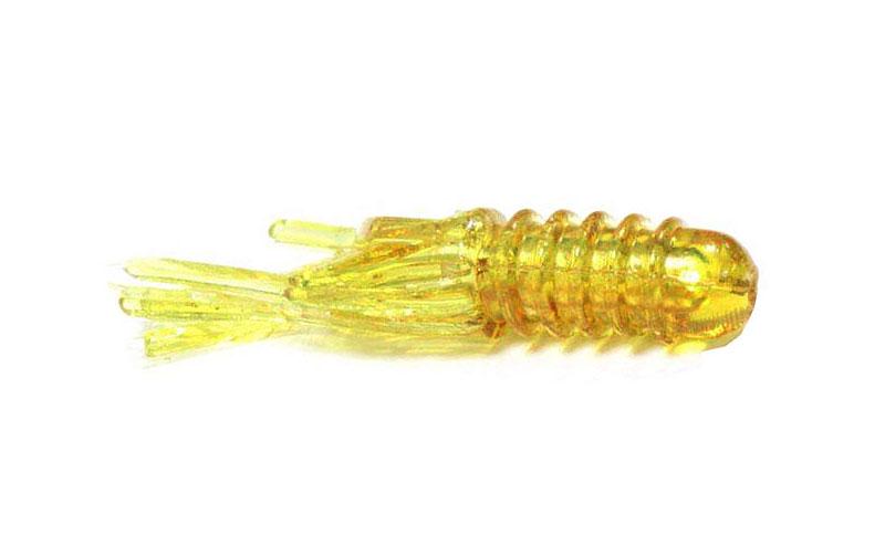 Силіконовий октопус Reins Ring Tube Micro №430 для мікроджигу їстівний 1.5" 12 шт. Motor Oil Gold FLK (6798)