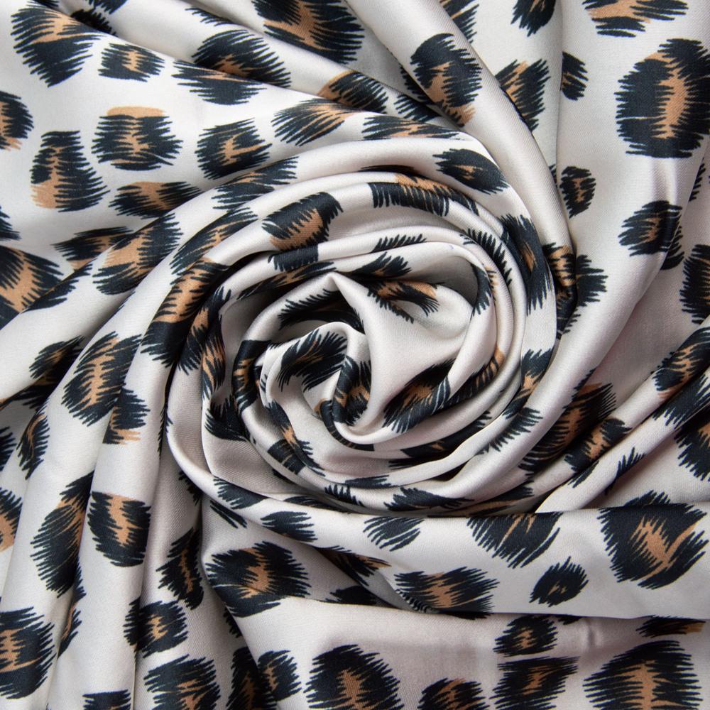 Тканина Барсик для вечірньої сукні Бежевий (22335)