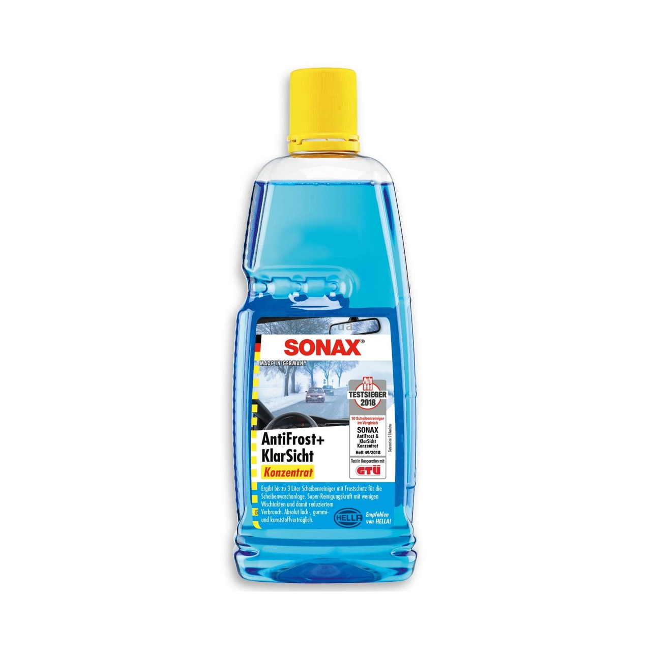 Омыватель автомобильный Sonax Antifrost+ Klarsicht Konzentrat -70 1 л
