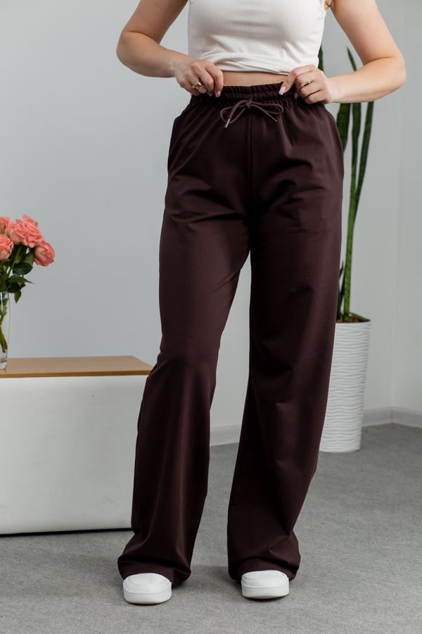 Штаны женские AKSAN XS Коричневый (25.2589_brown_40(XS))