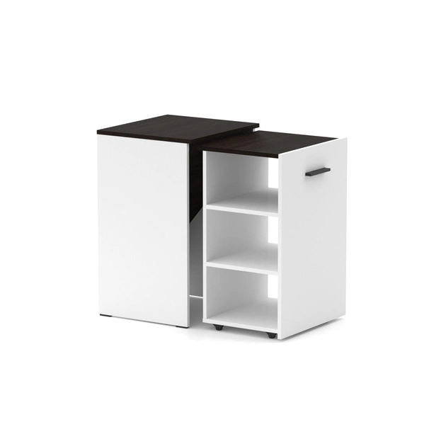 Стіл-тумба трансформер Knap Knap Hobana Білий/Венге (S201000120) - фото 2 Стіл-тумба трансформер Knap Knap Hobana Білий/Венге (S201000120) - фото 2
