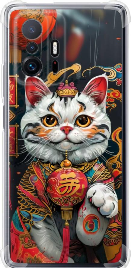 Чехол на Xiaomi 11T China Cat v2 (6135sp-2487-42517)
