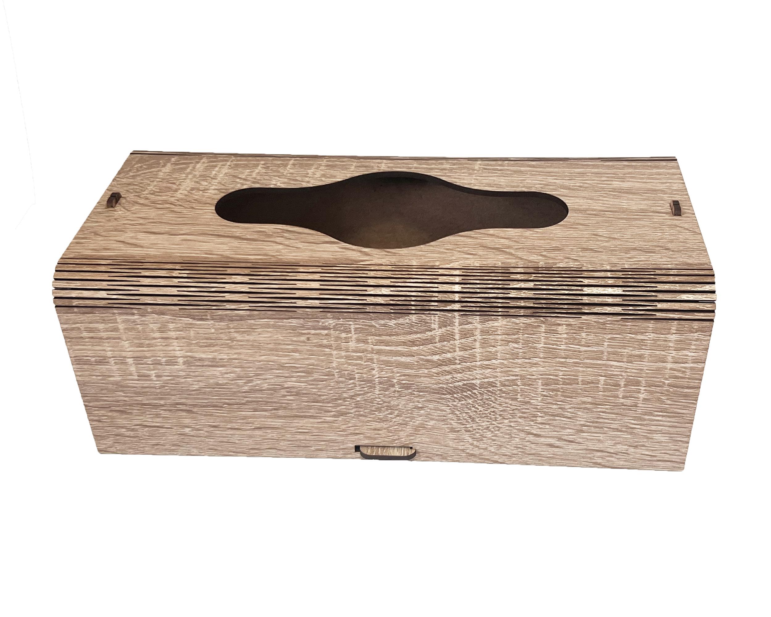 Серветниця-диспенсер для серветок та паперових листових рушників Дуб - фото 2 Серветниця-диспенсер для серветок та паперових листових рушників Дуб - фото 2