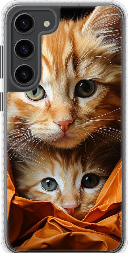 Чехол на Samsung Galaxy S23 Plus Котики 2 (5664pc-2905-42517)