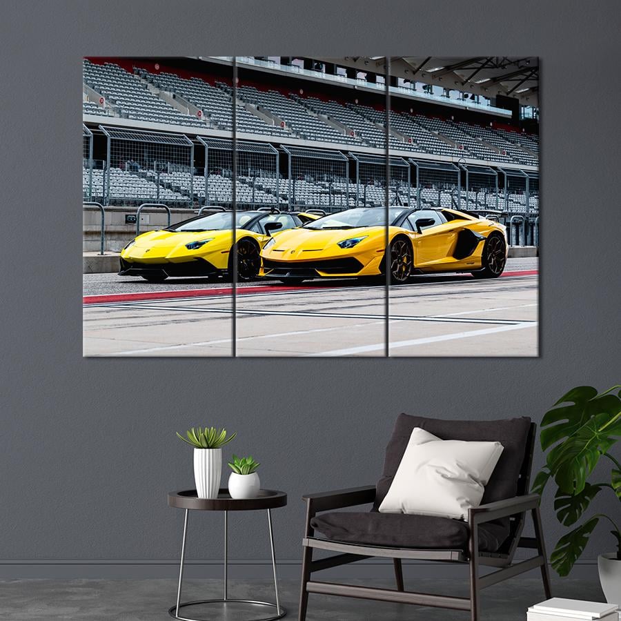 Картина Автомобиль Изысканные автомобили Lamborghini Aventador 156x100 см (A1218-3)