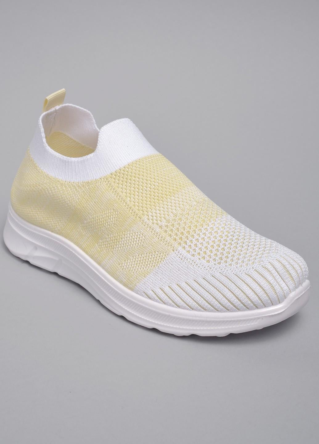 Слипоны женские Power L04-4 р. 36 Желтый (342813_36)