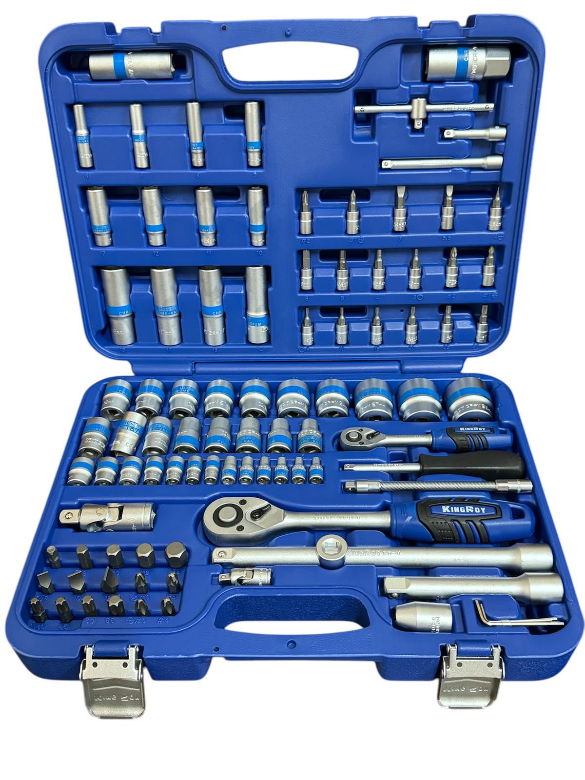 Набір інструментів KING ROY 6 гранний 94 пр. (30854)