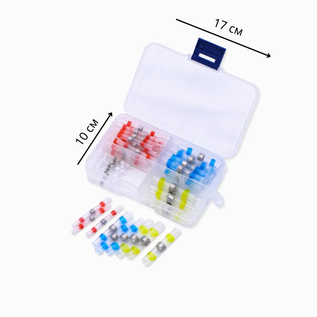 Термоусадочные трубки с припоем 50 шт. (AGY00020-2) - фото 2 Термоусадочные трубки с припоем 50 шт. (AGY00020-2) - фото 2