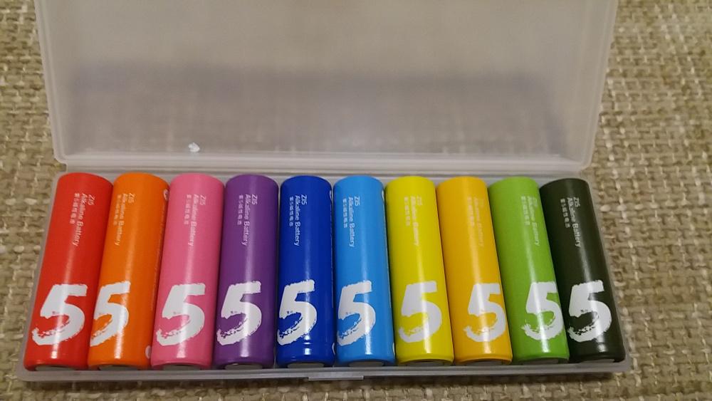 Батарейки ZMI ZI5 Rainbow AA LR06 10 шт. - фото 3 Батарейки ZMI ZI5 Rainbow AA LR06 10 шт. - фото 3