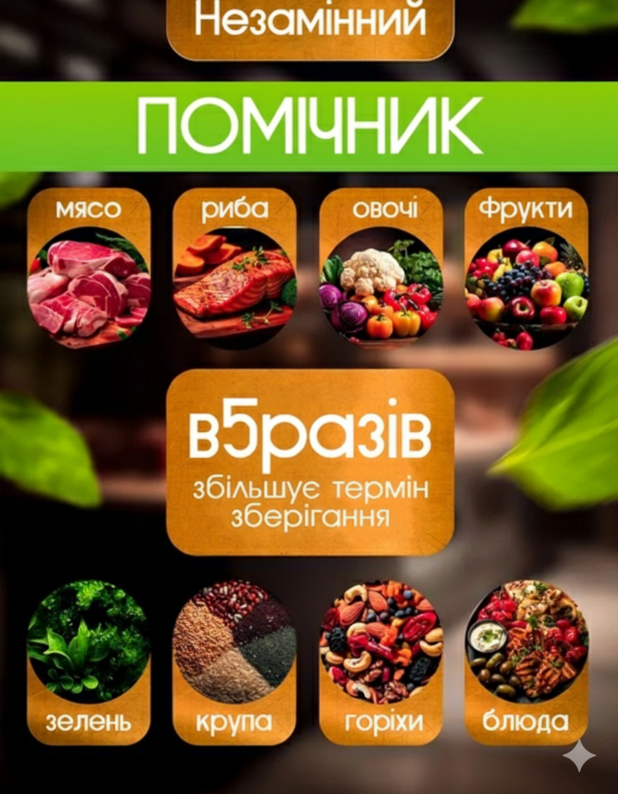 Вакууматор бытовой для продуктов (Key-000134) - фото 2