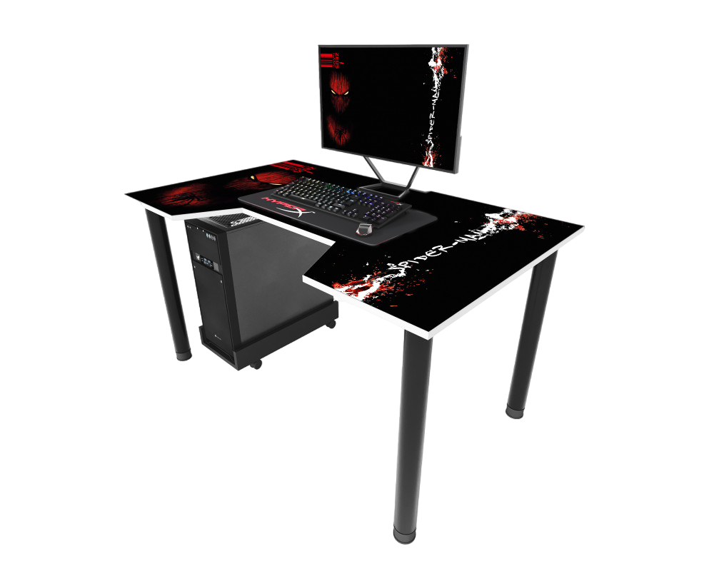 Компьютерный стол игровой Zeus-Game Spider-man (645381d37f5fa265324070a5)