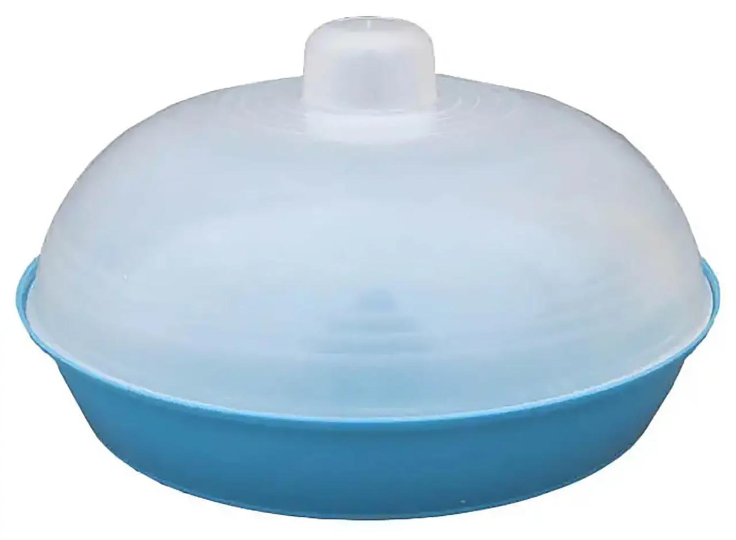 Хлебница с крышкой пластиковая круглая (31219262)