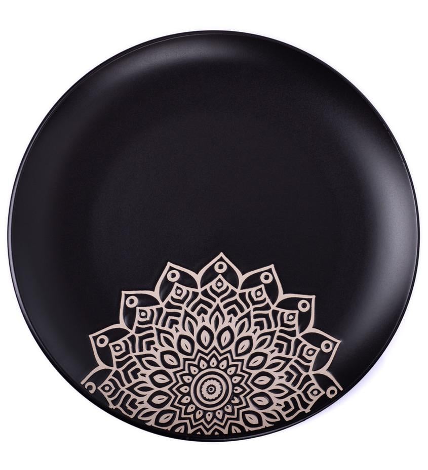 Тарілка десертна Luminarc Kora 20,5 см Чорний (30044)