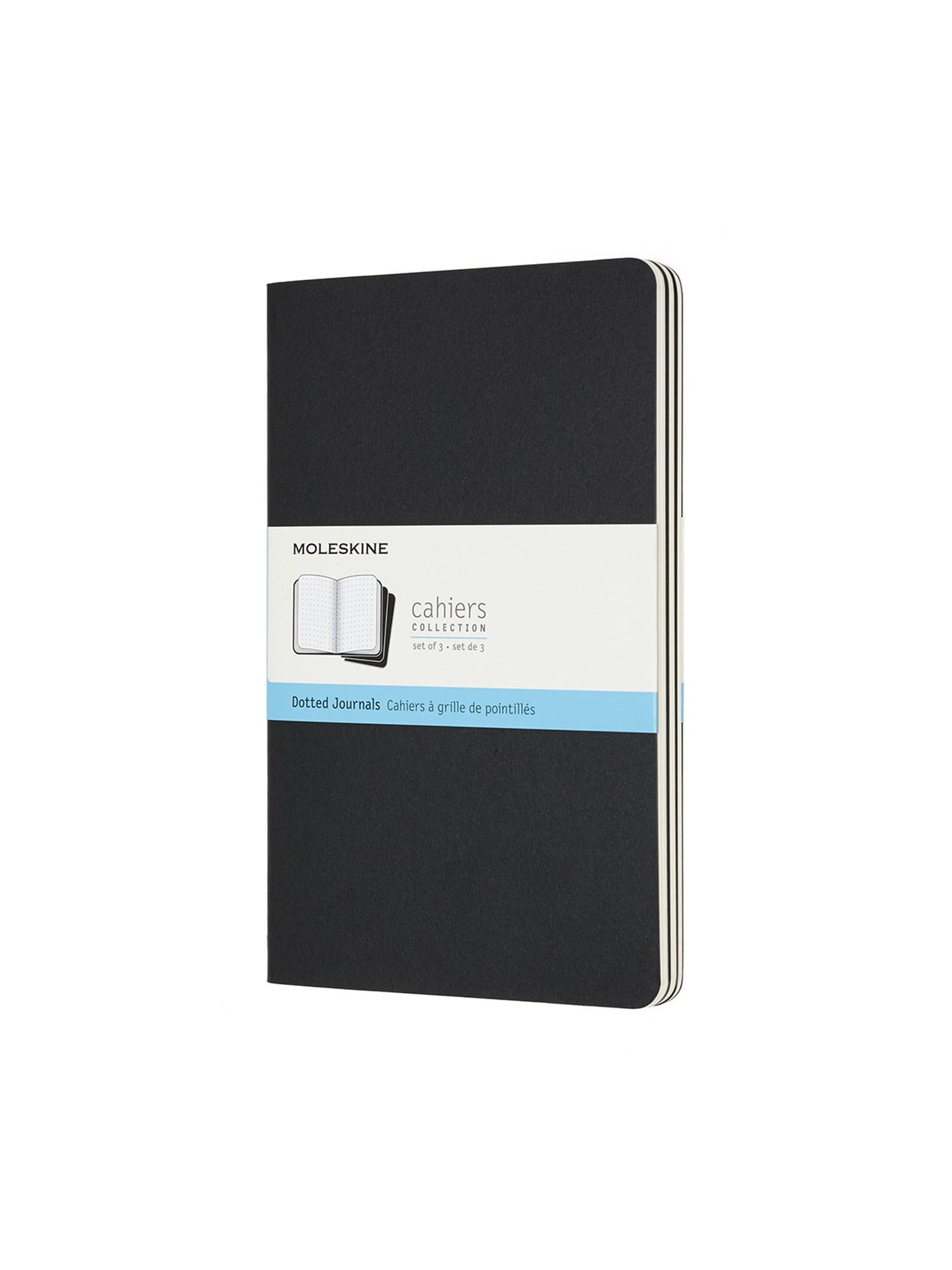 Блокнот Moleskine Cahier средний Точка Черный (QP319)