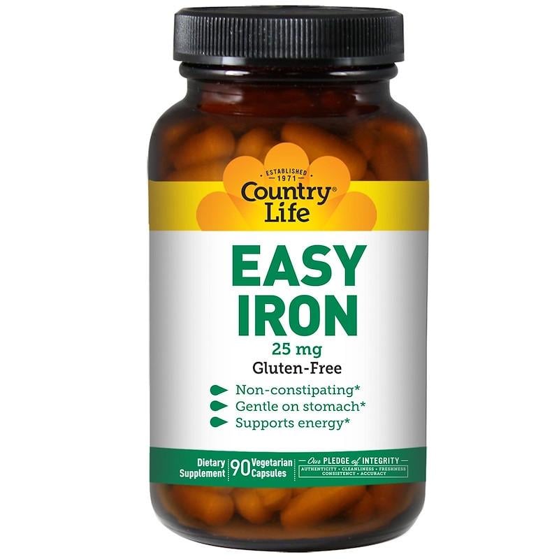 Железо легкое Easy Iron 25 мг 90 капсул (00000031392)