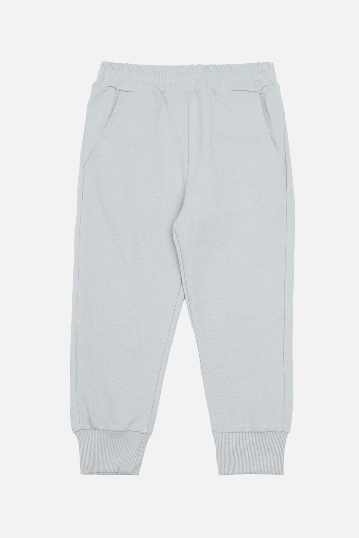 Брюки спортивные для мальчика 104 см Светло-серый (ЦБ-00272831) Брюки спортивные для мальчика 104 см Светло-серый (ЦБ-00272831)