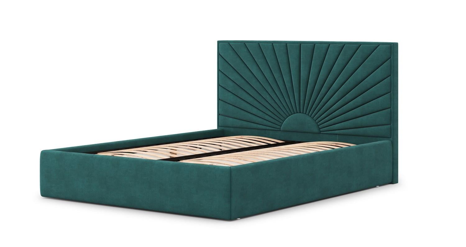Кровать Монголия 160х200 см Divotex Simple 13 Emerald