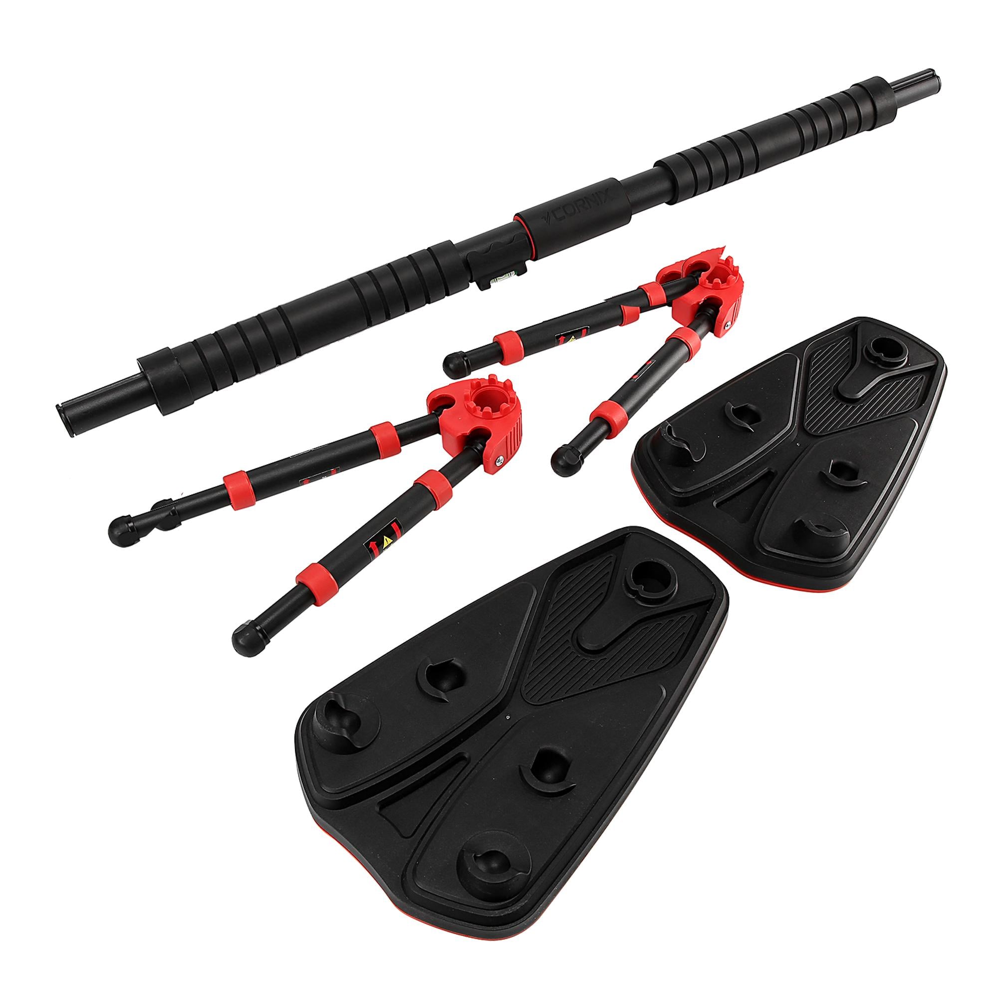 Турнік розсувний Cornix Elite+ XR-0295 100-140 см Black/Red (25802450) - фото 7 Турнік розсувний Cornix Elite+ XR-0295 100-140 см Black/Red (25802450) - фото 7
