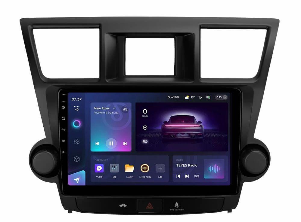 Автомагнитола штатная Teyes CC3 2K 6/128 GB для Toyota Highlander 2 XU40 2007-2013 9" (AR-70415)