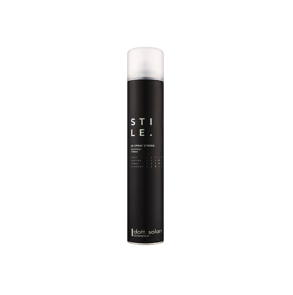 Лак для волосся сильної фіксації Dott.Solari Style LE Spray Strong Hairspray 500 мл