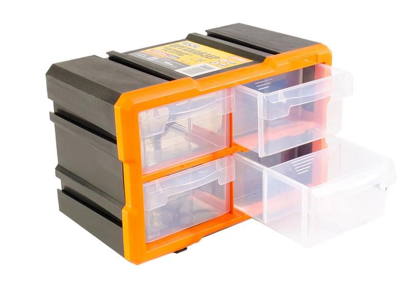 Наборный органайзер Mastertool Тетрис 4 выдвижные секции 12" 295х195х160 мм (79-3104) - фото 2 Наборный органайзер Mastertool Тетрис 4 выдвижные секции 12" 295х195х160 мм (79-3104) - фото 2