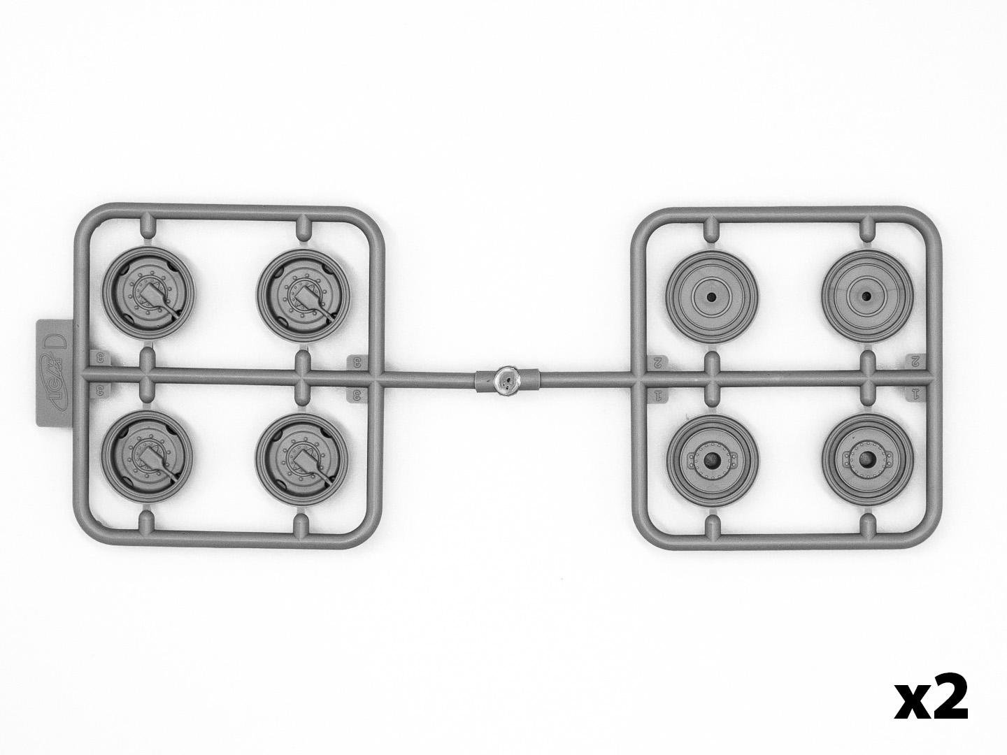 Сборная модель ICM советский 6-колесный военный грузовой автомобиль (35001) - фото 7 Сборная модель ICM советский 6-колесный военный грузовой автомобиль (35001) - фото 7