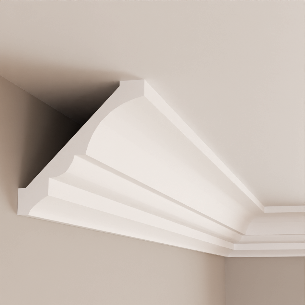 Карниз полиуретановый Gaudi Decor P 223 100x100x2000 мм (25409098)