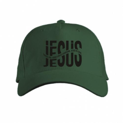 Кепка Jesus Темно-зелений (17041960-16-199527) Кепка Jesus Темно-зелений (17041960-16-199527)