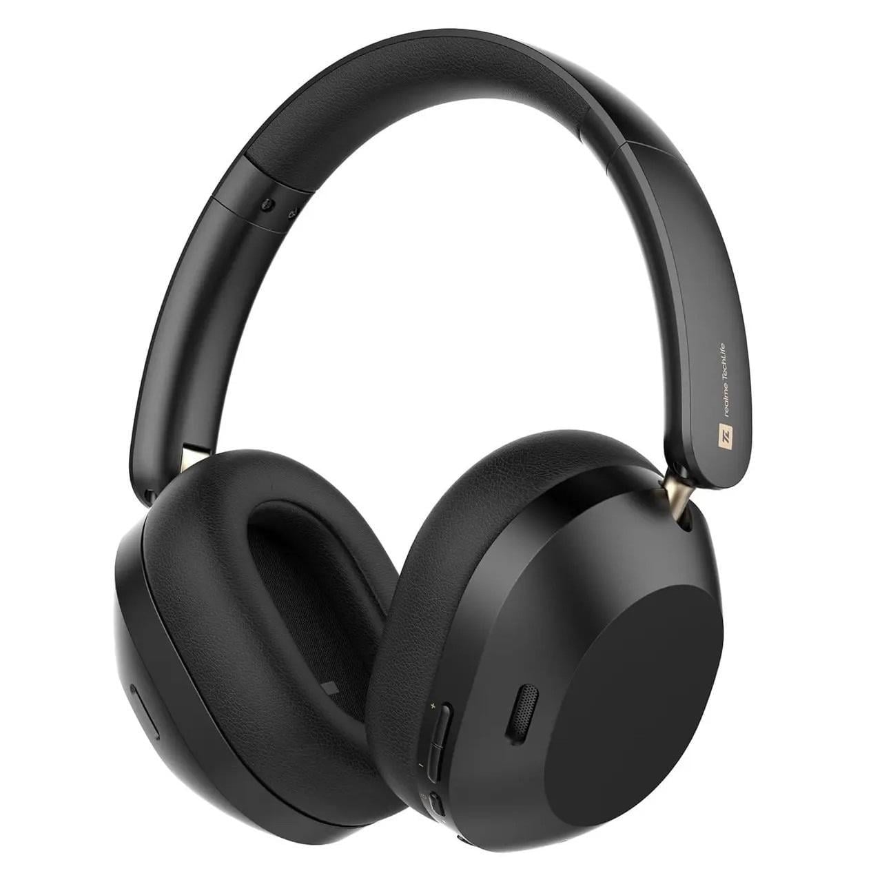 Наушники беспроводные Realme TechLife Studio H1 с ANC Hi-Res Bluetooth 5.4 до 70 ч Black (36293853)
