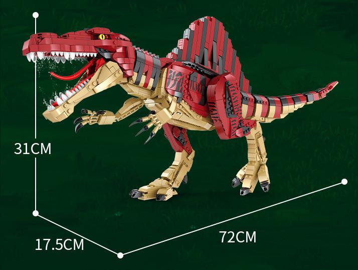 Конструктор дитячий Динозаври Спінозавр 2005 дет. (22773794) - фото 3 Конструктор дитячий Динозаври Спінозавр 2005 дет. (22773794) - фото 3