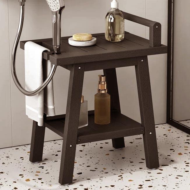 Табурет для ванной из дерева Насбаум Мокко (ТВН-006310)