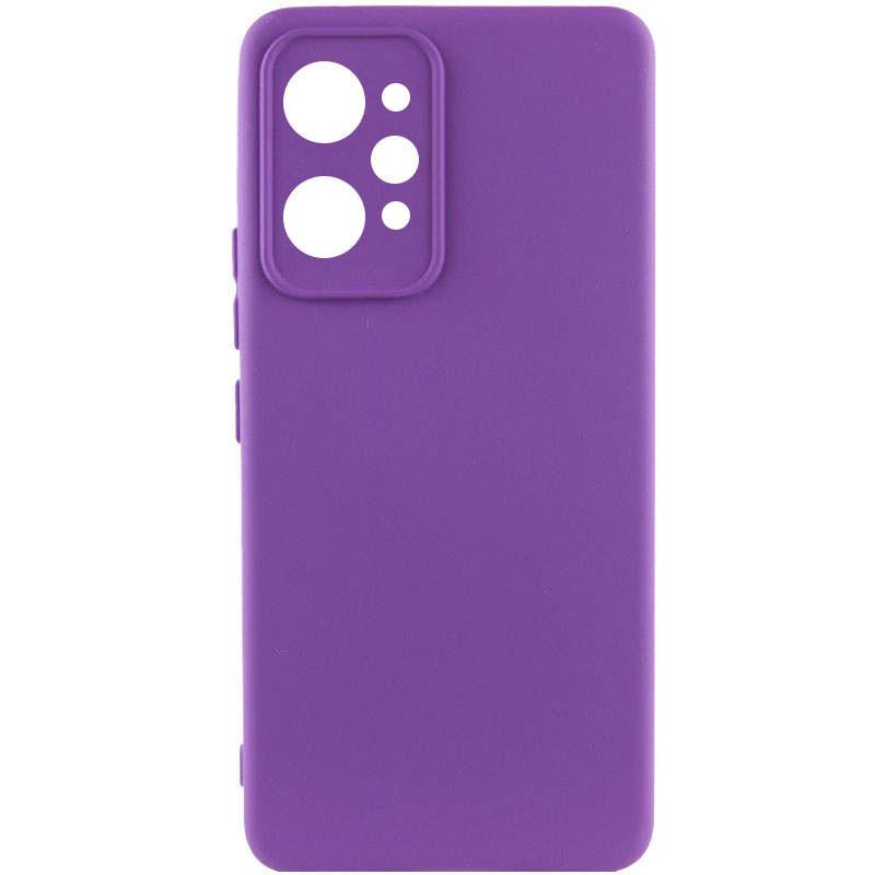 Протиударний Чохол Silicone Cover Lakshmi Full Camera (AAA) для Xiaomi Redmi 12 Фіолетовий/Amethyst