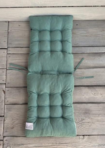 Подушка для стульев/кресел Decorator Copo двойная 40х120х7 см Бирюзовый (84-109) - фото 5 Подушка для стульев/кресел Decorator Copo двойная 40х120х7 см Бирюзовый (84-109) - фото 5