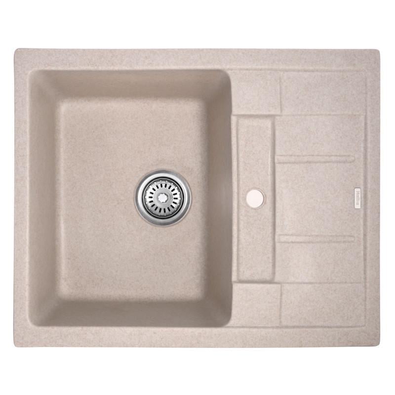 Мойка кухонная Haiba HB8210-G319 620x500x200 мм Sand (HB0985)
