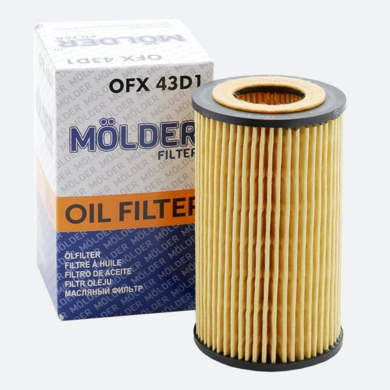 Фильтр масляный Molder аналог WL7228/OX153D1Eco/HU7181N