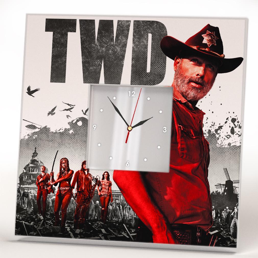 Часы ''Ходячие мертвецы'' 260x260 мм (C04593)