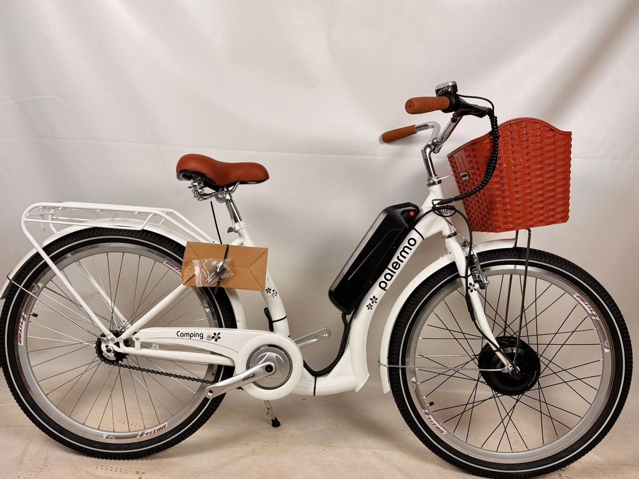 Электровелосипед Titan Palermo 26" 16" 500W/48V10Ah Белый