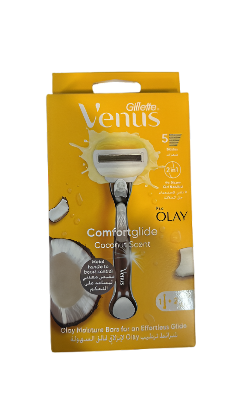 Бритва Gillette Venus Comfortglide Coconut 1 станок/2 сменные кассеты (3475358)