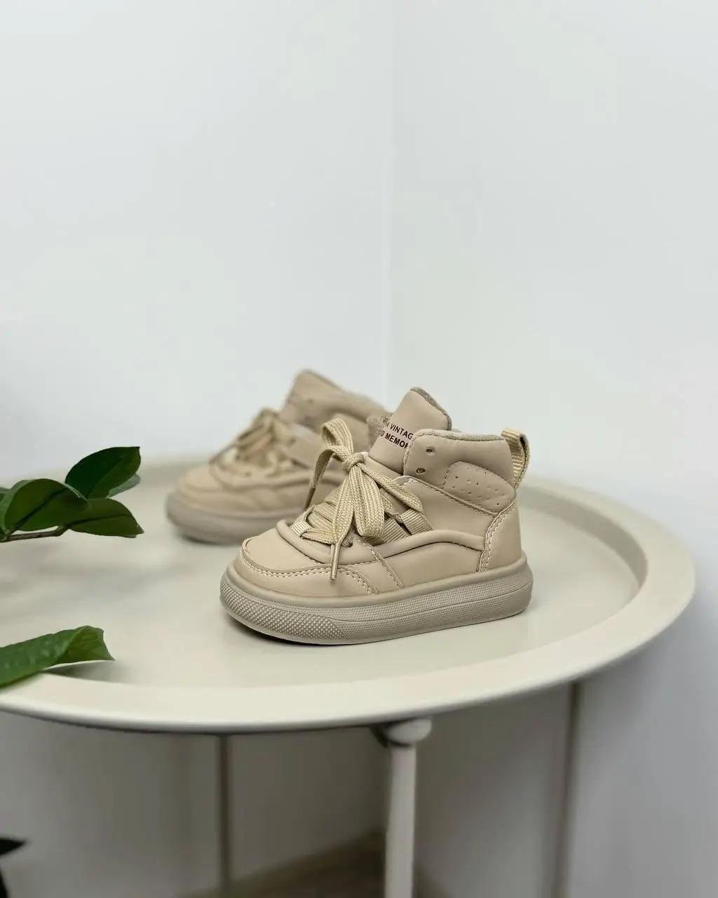 Ботинки детские осенние 1227 р. 29 Бежевый (32375435)