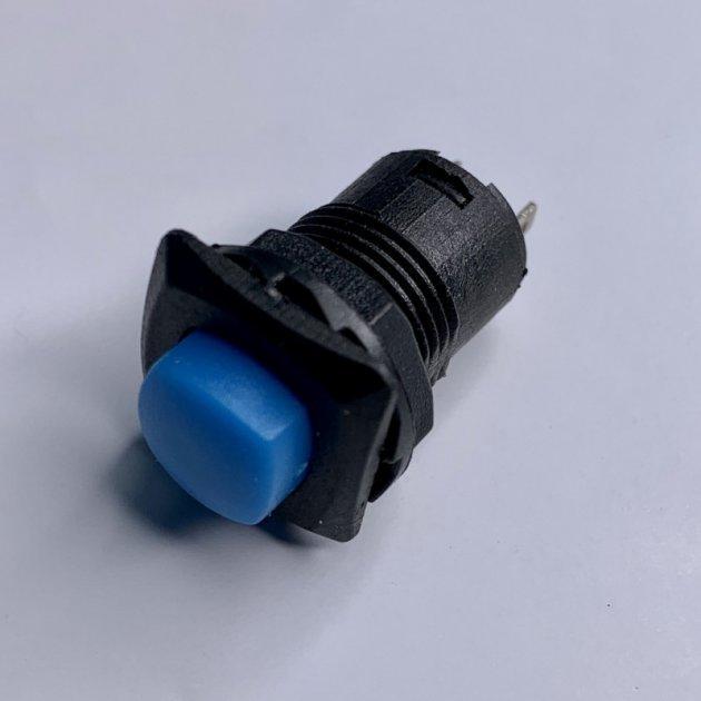Кнопка Lemanso LSW11 ON-OFF/DS-226 квадратная без фиксации Синий