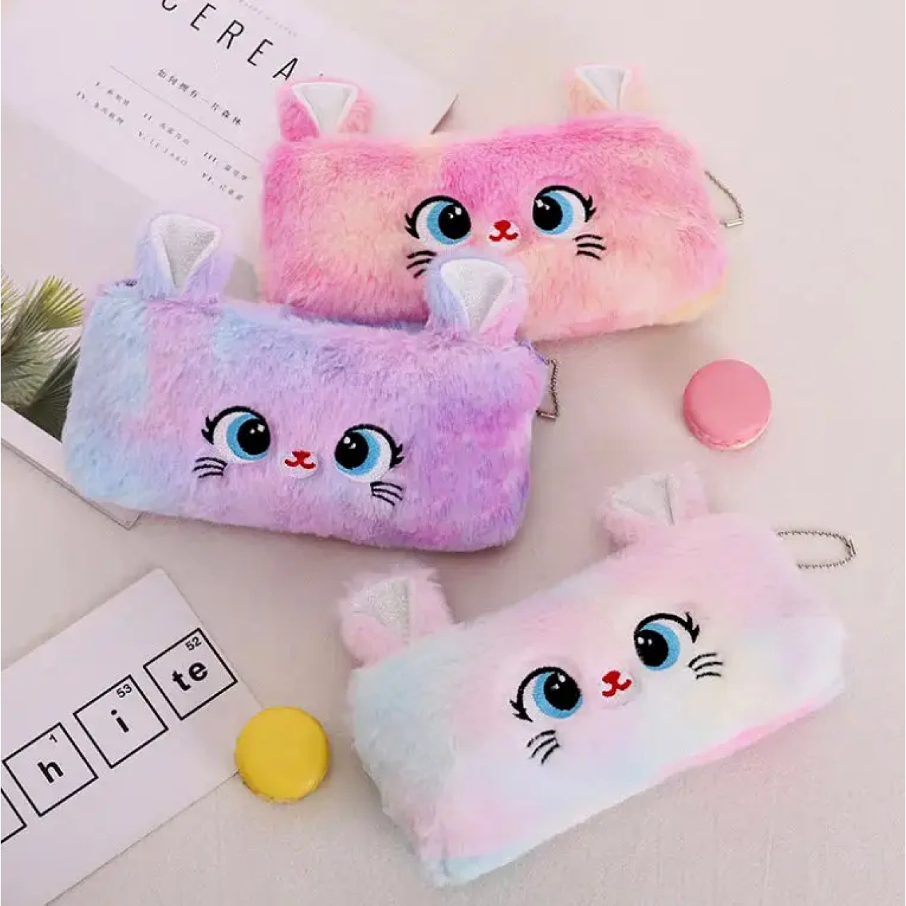 Косметичка с одним отделением на молнии Фиолетовый (29194960) - фото 3 Косметичка с одним отделением на молнии Фиолетовый (29194960) - фото 3