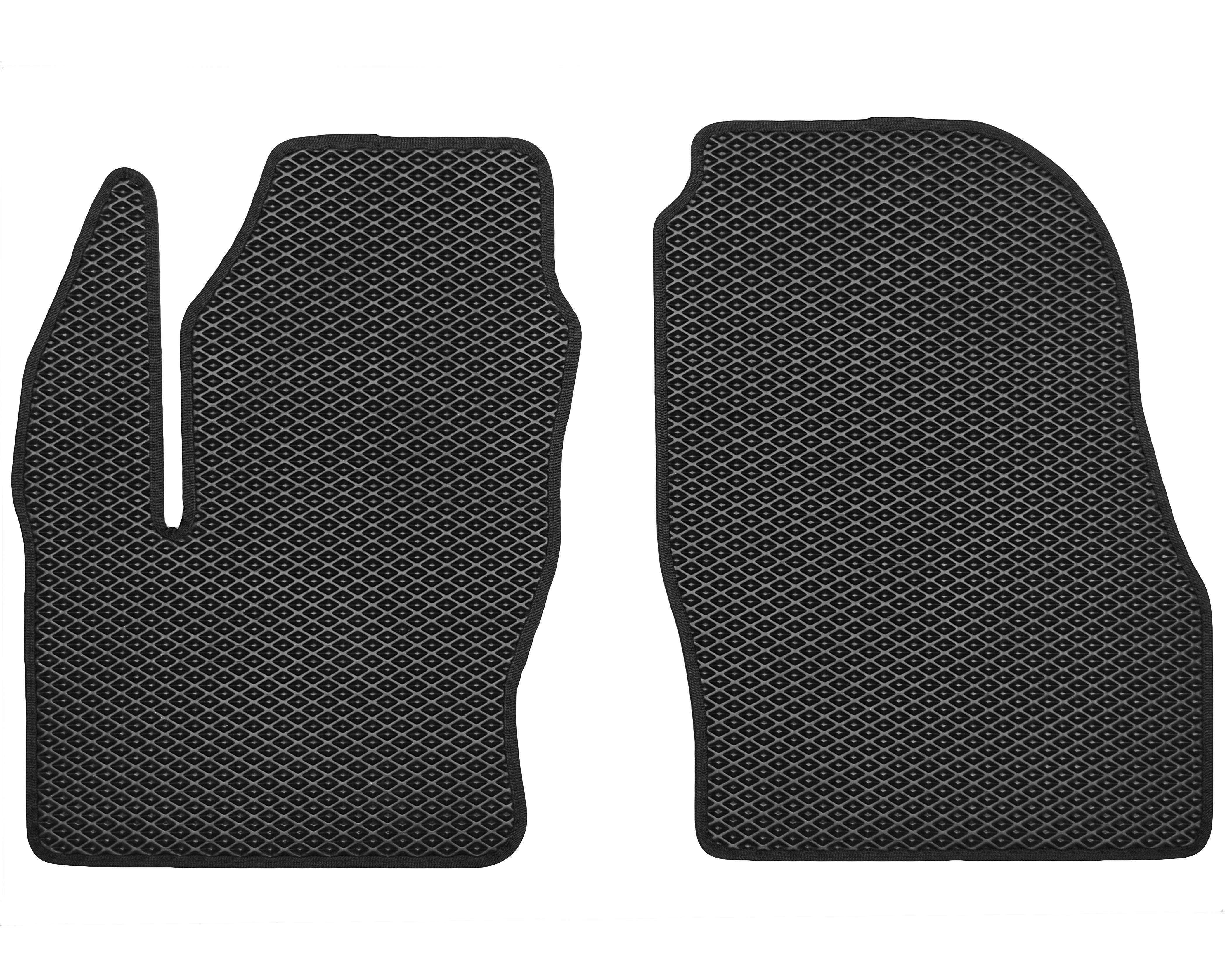 Коврики в салон передние для Ford Connect '13- EVA-полимерные Черный (178837)