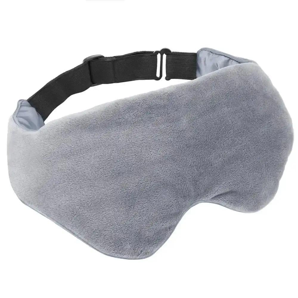 Маска для сну Wellamart обтяжена зі знімними вставками (8976)