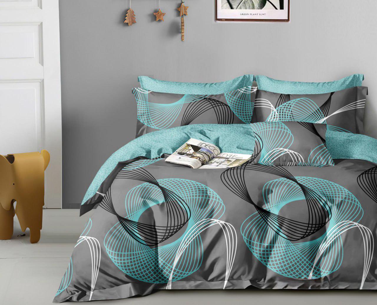 Комплект постельного белья двуспальный Сфера Gold Lux D бязь/коттон Серый (28806421) Комплект постельного белья двуспальный Сфера Gold Lux D бязь/коттон Серый (28806421)