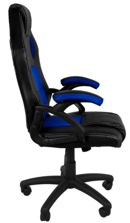Крісло геймерське Bonro YS-6056 Чорно-синій (29926167) - фото 3 Крісло геймерське Bonro YS-6056 Чорно-синій (29926167) - фото 3