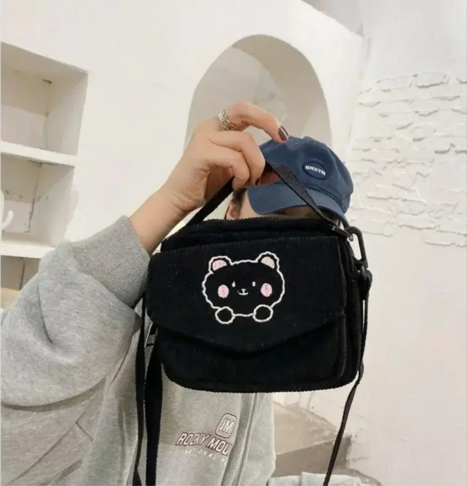 Сумка женская с медведем Тедди Черный (А134) - фото 5 Сумка женская с медведем Тедди Черный (А134) - фото 5