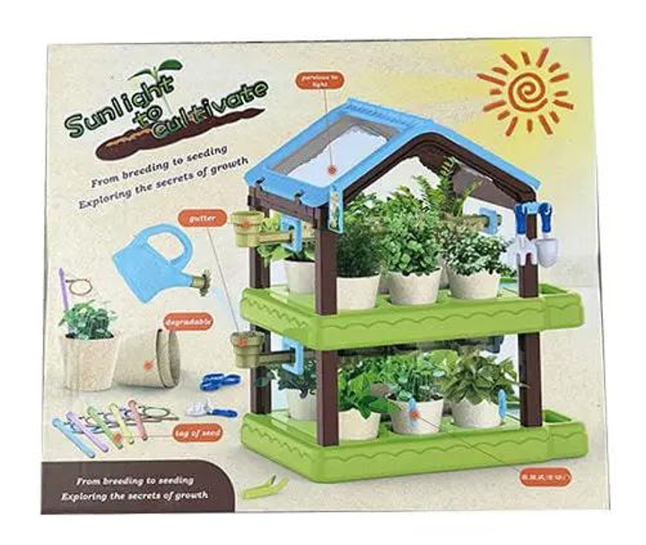 Теплица мини с системой полива для юного садовода (466404814) - фото 7