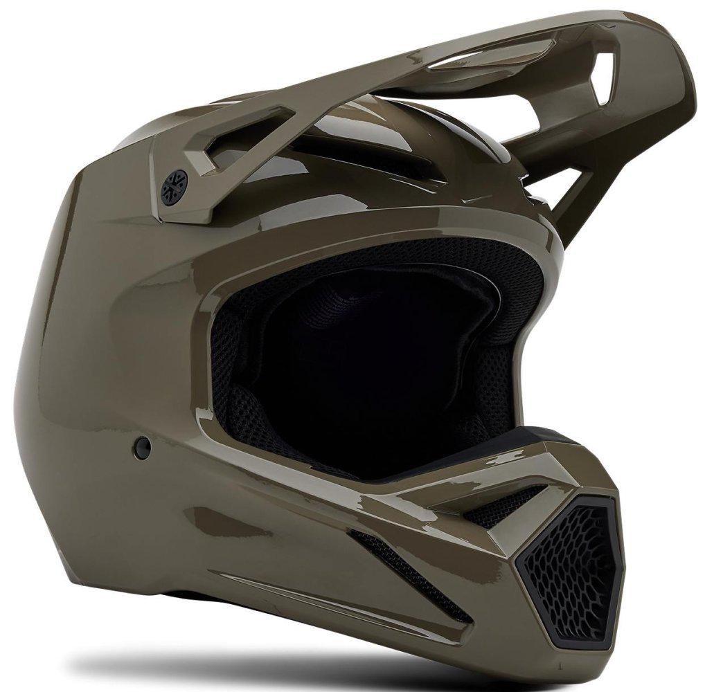 Мотошолом Fox V1 HELMET SOLID XL Ash (46242)